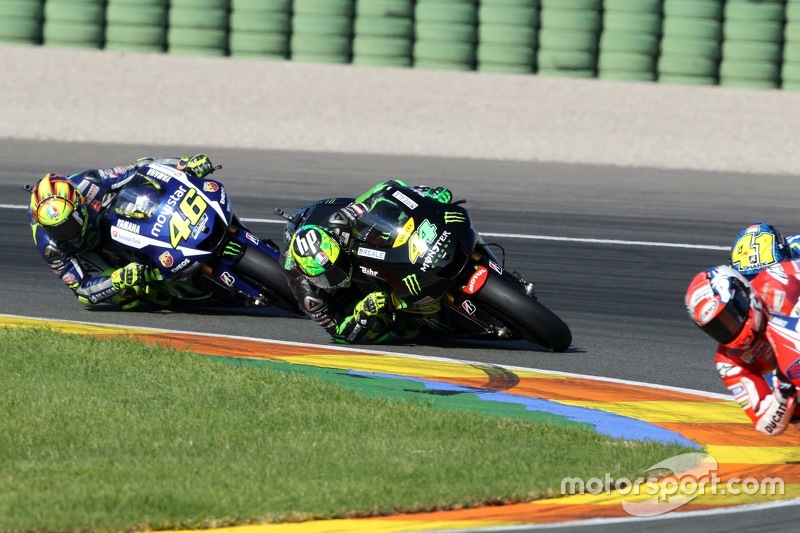 Pol Espargaro, Tech 3 Yamaha and Valentino Rossi, Yamaha Factory Racing