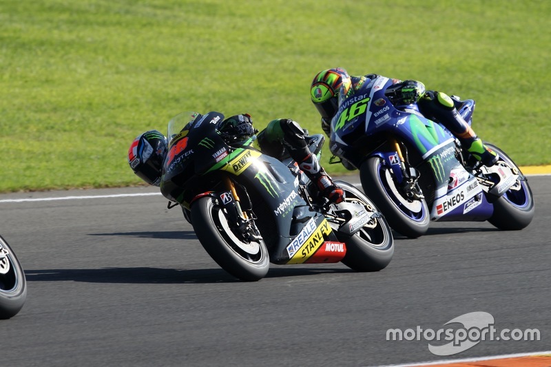 Bradley Smith, Tech 3 Yamaha and Valentino Rossi, Yamaha Factory Racing