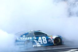 Race winner Jimmie Johnson, Hendrick Motorsports Chevrolet