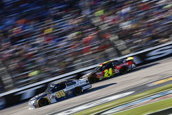 Dale Earnhardt Jr., Hendrick Motorsports Chevrolet; Jeff Gordon, Hendrick Motorsports Chevrolet