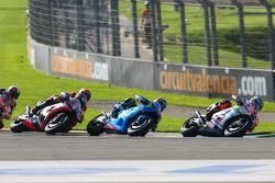 Danilo Petrucci, Pramac Racing Ducati and Maverick Viñales, Team Suzuki MotoGP and Stefan Bradl, Apr