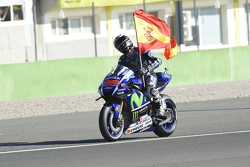 Winner and 2015 World Champion Jorge Lorenzo, Yamaha Factory Racing