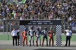 Winner and 2015 World Champion Jorge Lorenzo, Yamaha Factory Racing