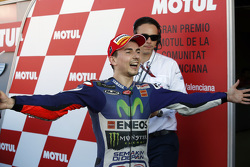 Winner and 2015 World Champion Jorge Lorenzo, Yamaha Factory Racing