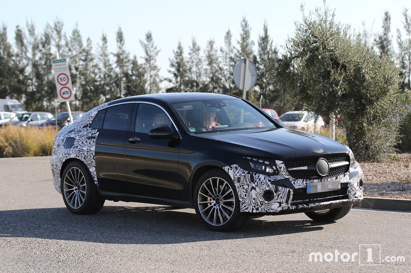 Mercedes-Benz GLC 450 Coupe spyshots
