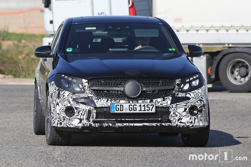 Mercedes-Benz GLC 450 Coupe spyshots