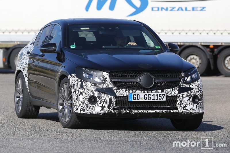 Mercedes-Benz GLC 450 Coupe spyshots