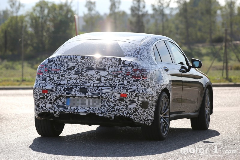 Mercedes-Benz GLC 450 Coupe spyshots