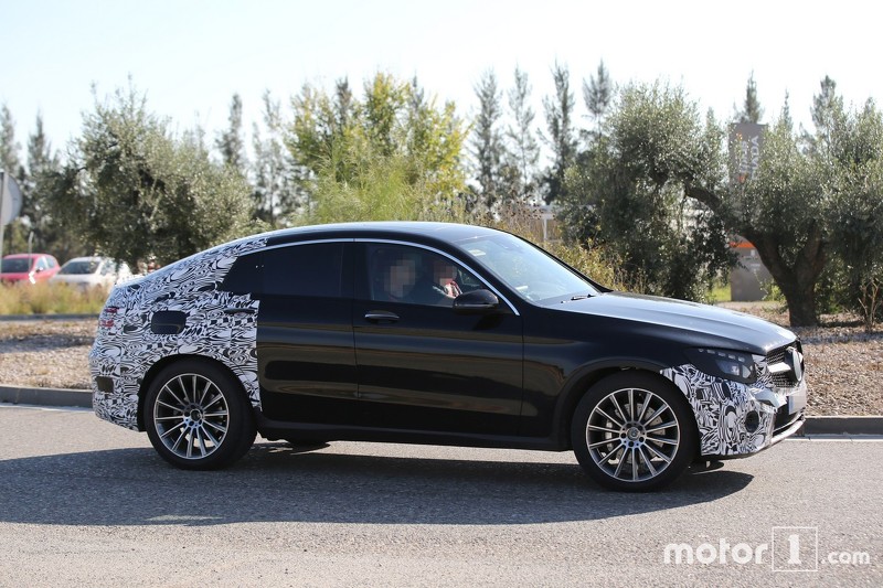 Mercedes-Benz GLC 450 Coupe spyshots
