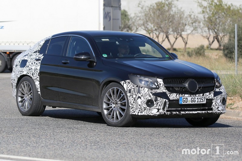 Mercedes-Benz GLC 450 Coupe spyshots
