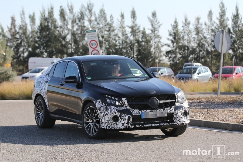 Mercedes-Benz GLC 450 Coupe spyshots