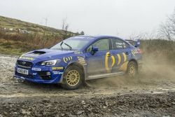 La Subaru STI di David Higgins per il Rally del Galles