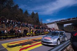 Gilles Panizzi y Hervé Panizzi, Peugeot Sport Peugeot 206 WRC