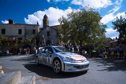 François Delecour and Daniel Grataloup, Peugeot Sport Peugeot 206 WRC