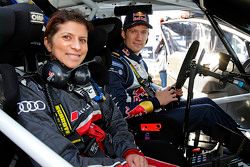 Sébastien Ogier, Volkswagen Motorsport with Leena Gade, race engineer Audi Sport Team Joest