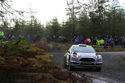 Elfyn Evans und Daniel Barrit, M-Sport Ford Fiesta WRC