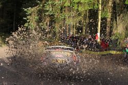 Ott Tanak et Molder Raigo, M-Sport Ford Fiesta WRC