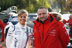 Сьюзи Вольф и Ив Маттон, руководитель Citroën Racing Team