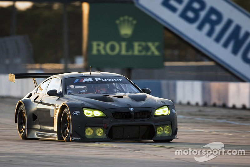 BMW M6 GTLM durante las pruebas