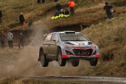 Hayden Paddon et John Kennard, Hyundai i20 WRC, Hyundai Motorsport