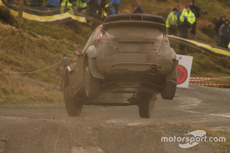 Robert Kubica and Maciek Szczepaniak, Ford Fiesta WRC