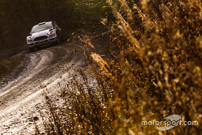 Elfyn Evans and Daniel Barrit, M-Sport Ford Fiesta WRC