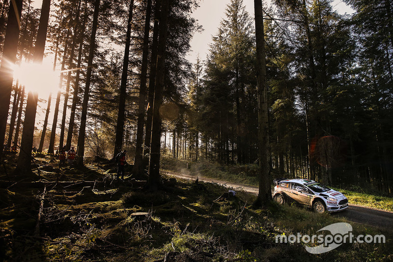 Elfyn Evans and Daniel Barrit, M-Sport Ford Fiesta WRC