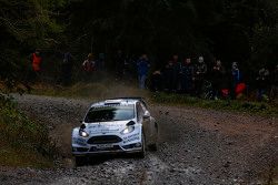 Ott Tanak y Molder Raigo, M-Sport Ford Fiesta WRC