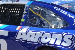 Michael Waltrip Racing with the French flag in honor of the victims of the Paris terrorist attacks