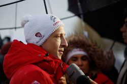 Kris Meeke, Citroën World Rally Team con i giornalisti