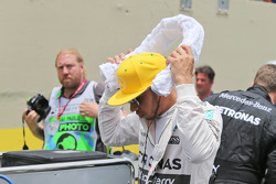 Lewis Hamilton, Mercedes AMG F1 on the grid