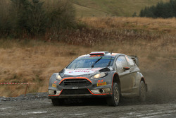 Robert Kubica y Maciek Szczepaniak, Ford Fiesta WRC