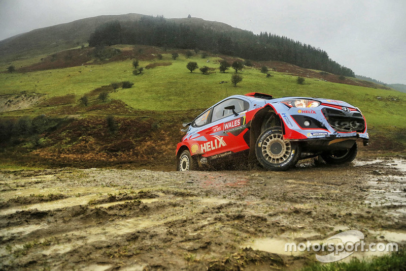 Daniel Sordo en Marc Marti, Hyundai i20 WRC, Hyundai Motorsport