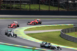 Nico Rosberg, Mercedes AMG F1 W06, beim Start