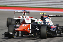 Luca Ghiotto, Trident devant Marvin Kirchhofer, ART Grand Prix