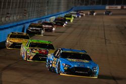 Joey Logano, Team Penske Ford and Kyle Busch, Joe Gibbs Racing Toyota