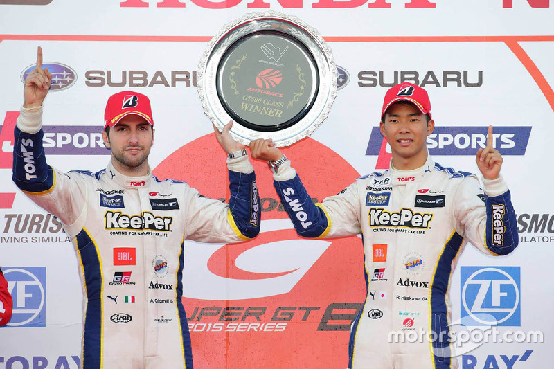 Pemenang balapan, Ryo Hirakawa, Andrea Caldarelli, Lexus Team KeePer Tom's