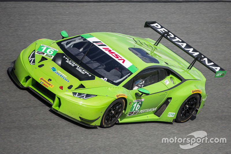 #16 Change Racing Lamborghini Huracan: Bill Sweedler, Townsend Bell, Bryan Sellers, Madison Snow, Br