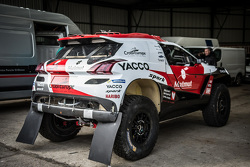 The Peugeot 2008 DKR15+ of Romain Dumas and François Borsotto