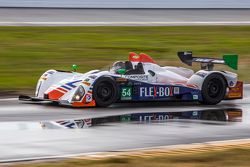 #54 CORE autosport Oreca FLM09: Jon Bennett, Colin Braun