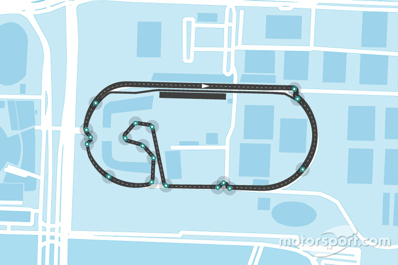 Streckenlayout: ePrix Mexiko