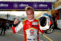 Le poleman Felix Rosenqvist, Prema Powerteam Dallara Mercedes-Benz