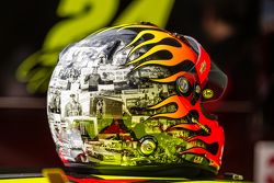 Le casque de Jeff Gordon, Hendrick Motorsports Chevrolet pour sa dernière course