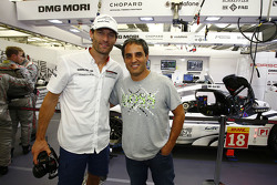 Mark Webber, Porsche Team e Juan Pablo Montoya