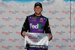 Polesitter Denny Hamlin, Joe Gibbs Racing