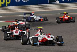 Marvin Kirchhofer, ART Grand Prix leads Esteban Ocon, ART Grand Prix