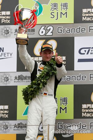Podium: second Maro Engel, Mercedes AMG Driving Academy