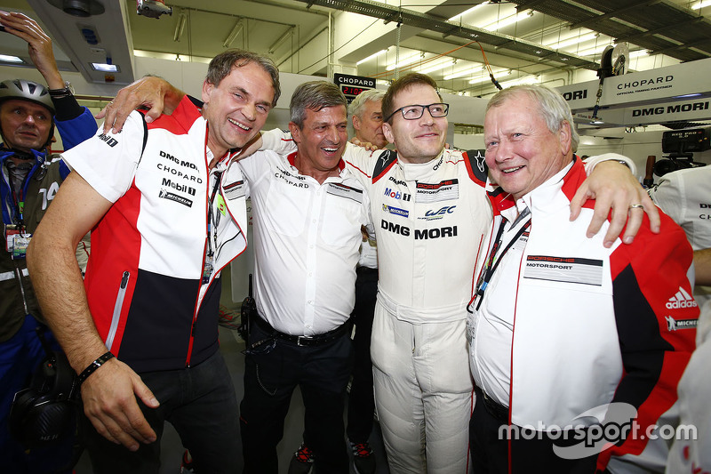 Dr. Oliver Blume, Fritz Enzinger, Andreas Seidl, Dr. Wolfgang Porsche