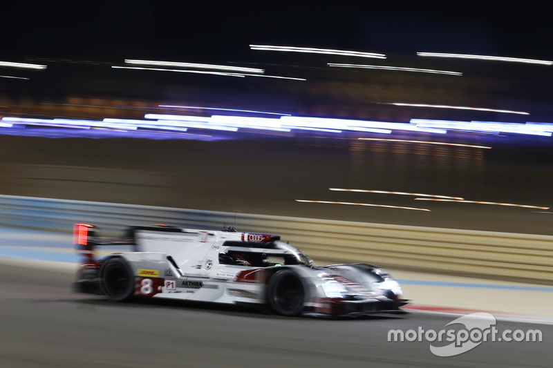 #8 Audi Sport Team Joest, Audi R18 e-tron quattro: Lucas di Grassi, Loic Duval, Oliver Jarvis