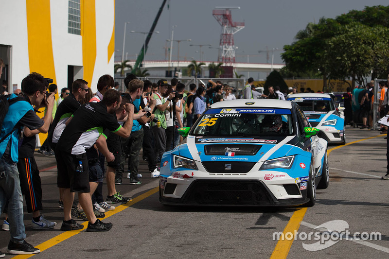 Il vincitore Stefano Comini, SEAT Leon, Target Competition